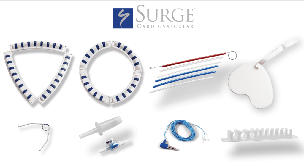 Surge CV Accessories Grouped Together