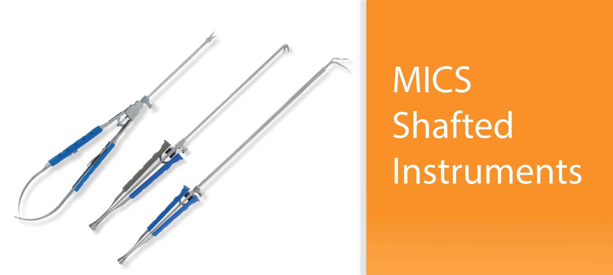 Delacroix-Chevalier MICS Shafted Instruments for Coronary procedures