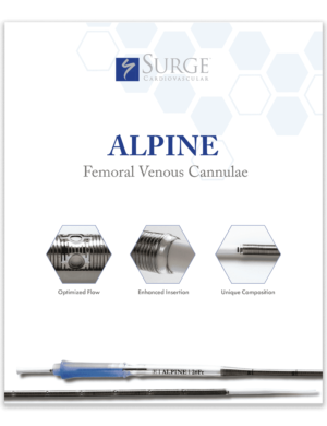 Alpine Femoral Venous Cannula Sales Sheet