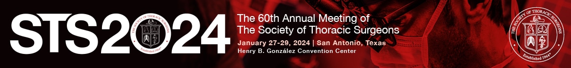 Society of Thoracic Surgeons STS 2024 Annual Meeting