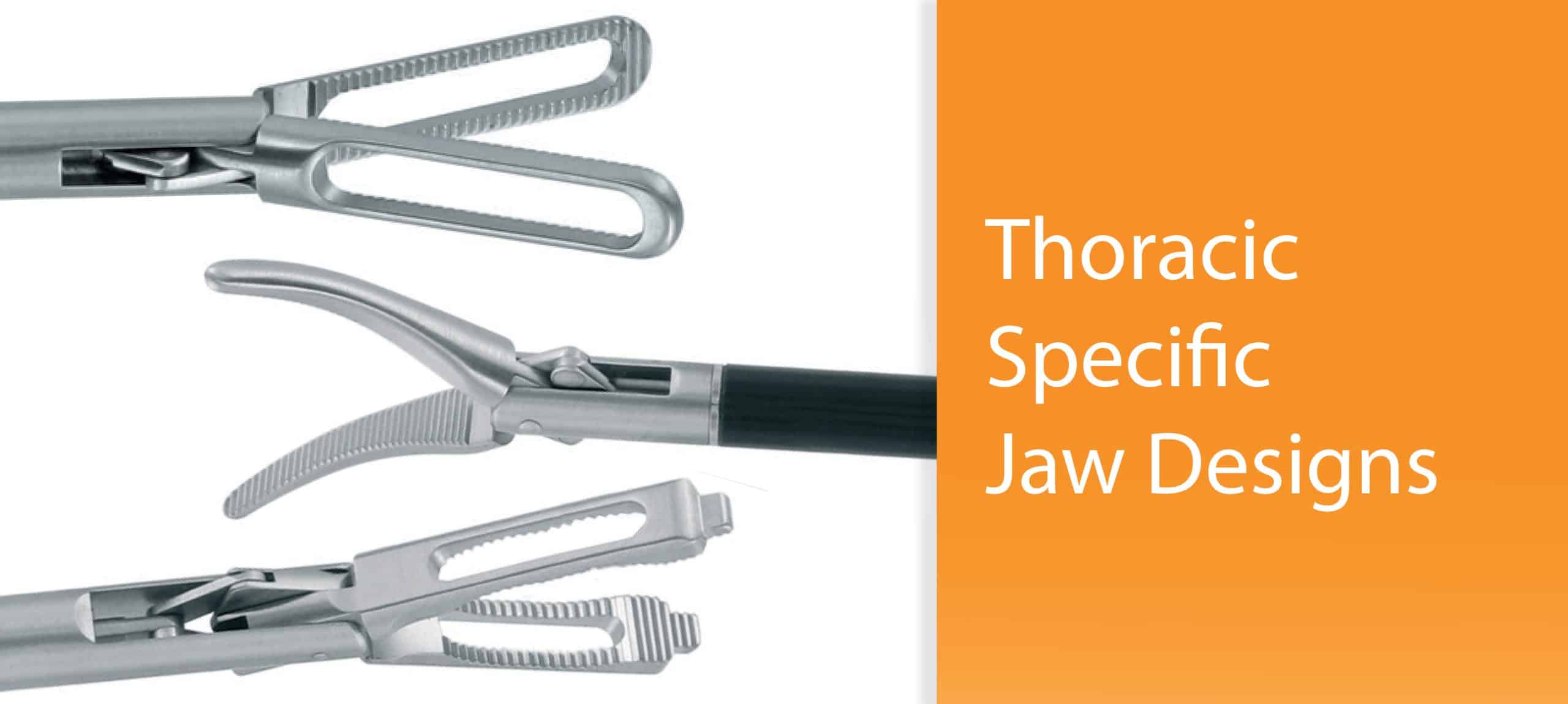 Delacroix-Chevalier TeVATS Instruments Thoracic Specific Jaw Designs