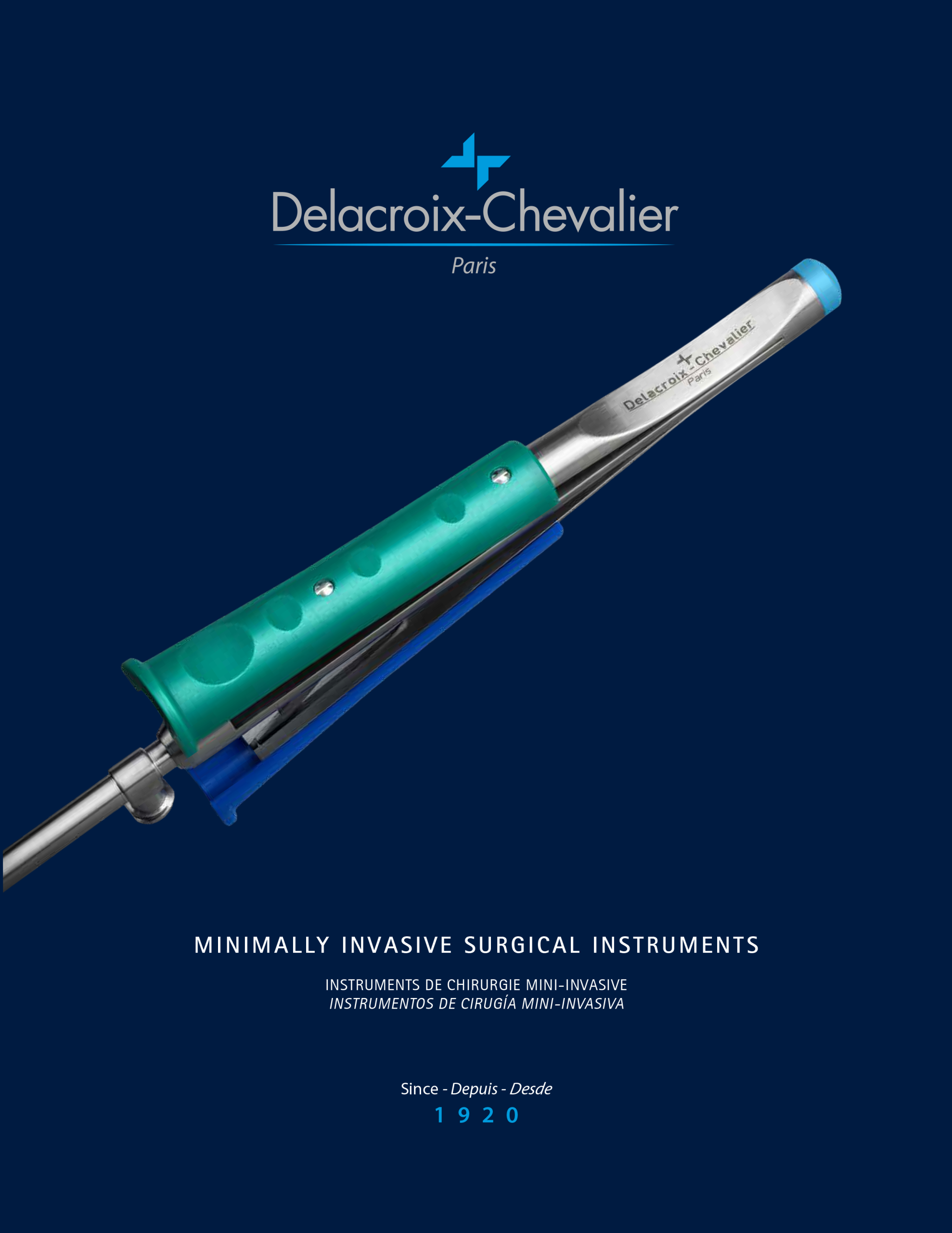 Delacroix-Chevalier-MIS-Catalogue-2026---COVER Delacroix-Chevalier Minimally Invasive Surgical Instruments Catalog
